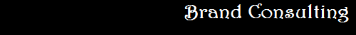 Brand Consulting
